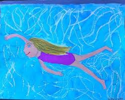 Find & download free graphic resources for kids swimming. Artwork Published By Kaley305 Swimming Pool Art Pool Art Camping Art