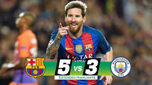 Barcelona vs Man City 5-3 (agg) Highlights & Goals - Group Stage