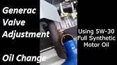 Save this manual for future reference. Generac Valve Adjustment Generac Gp5500 Youtube