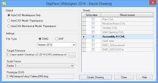 Dwg Output Formats