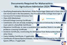 maharashtra bsc agriculture admission