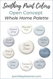 Whole Home Soothing Paint Colors