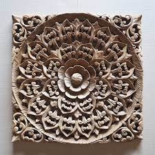 Balinese Hand Carved Wood Wall Art
