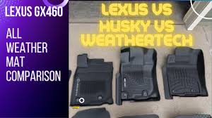 lexus gx460 all weather mats comparison