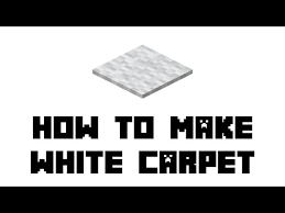 minecraft survival how to make white