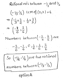 Between any two rational numbers,