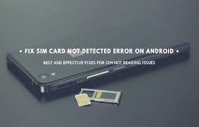 If your phone is not detecting the sim card this video will h. How To Fix Sim Card Not Detected Error On Android Phones