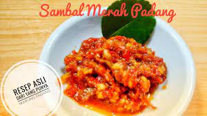 Minang sambal balado often mixed with other ingredients to create a dish, such as egg, eggplant, shrimp or anchovy. Sambal Merah Padang Resep Langsung Dari Yang Punya Warung Padang Youtube