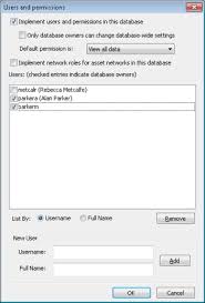 users and permissions dialog autodesk