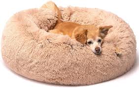 Poochybed is an orthopedic, anti anxiety calming dog bed. Forever Friends Friends Forever Luxury Marshmallow Cat Bed Calming Dog Beds For Small Dogs Fluffy Dog Bed For Pet Tan 23 X 23 Inch Amazon In Home Kitchen