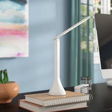 This family desk created by a professional designer has a simple aesthetic. The Best Desk Lamps To Brighten Up Your Dorm Room College Fashion