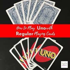 play uno with a regular deck of cards
