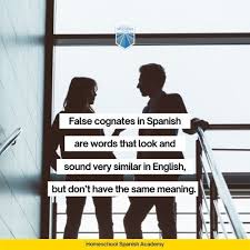 55 false cognates in spanish that will