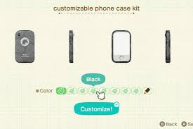 Make a magnetic case where they can express them selves…. How To Use The Customizable Phone Case Kit In Animal Crossing New Horizons Switch Polygon