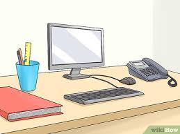 how to sit at a computer with pictures