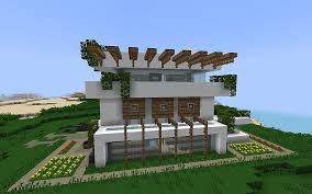 Modern Nature Minecraft House Design