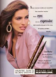 1991 maybelline cosmetics eyeliner