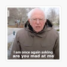 If you're on a mobile device, you may have to first check you can create meme chains of multiple images stacked vertically by adding new images with the below current image setting. Bernie Once Again Asking Meme Canvas Print By Thesweven Redbubble