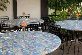 outdoor tablecloths are offered in