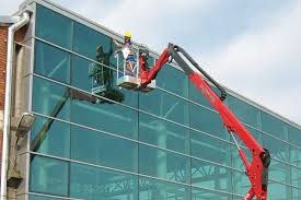 curtain wall cleaning platform basket