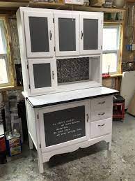hoosier cabinet reborn amy s upcycles