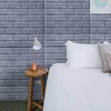 Faux Foam Brick Wall Panels For Bedroom