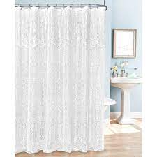 lace shower curtains