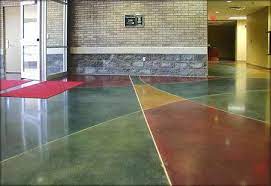 colored concrete flooring at best