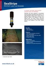 Definitions, translations, and word of the day. Tritech Seastripe Deep Sea Laser Projector Marine Solutions