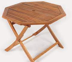 Wooden Garden Table Marquee Decor