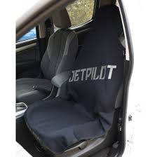 Jetpilot Flight Car Seat Cover Black