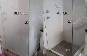Diy Shower Glass Door Cleaning With