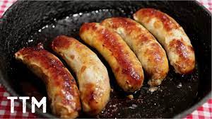 how to cook frozen sausage in the oven