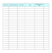 Excel Call Log Template Report Free Word Documents Templates Sales
