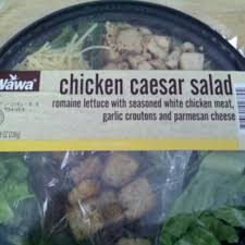 calories in wawa en caesar salad