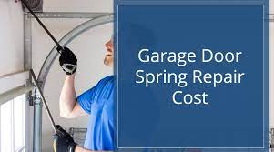 garage door spring repair cost
