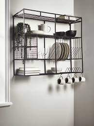 Industrial Style Iron Wall Unit
