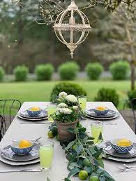 Spring Outdoor Table Ideas Hallstrom Home