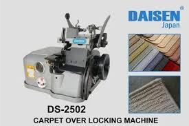 carpet overedging sewing machine for