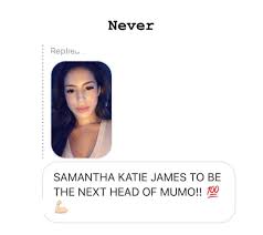 By ariel relaford esperanza by david christopher loya fairview cantata by. Beauty Queen Samantha Katie James Spills The Truth About Mumo Hype Malaysia