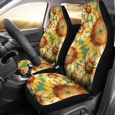 Car Seats Sunflower Pattern Carseat Cover