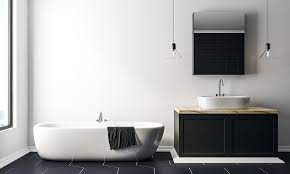 black and white bathroom design ideas