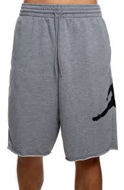 Jordan Jumpman Air Fleece Shorts Carbon Heather Black