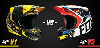 Fox Helmets Comparison V1 Vs V2 Motocard