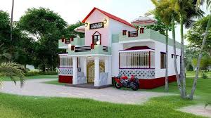 village small house exterior design