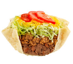 tostado salad beef taco time nw