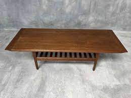 Vintage Coffee Table In Solid Wood For