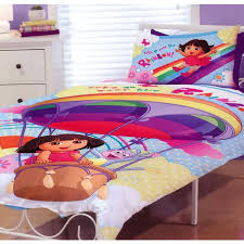 Dora Rainbow Fun Quilt Cover Set Dora