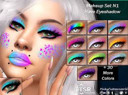 makeup set n1 rave eyeshadow