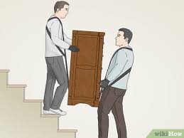 Simply, move your furniture to another room while your new flooring is being installed. 4 Simple Ways To Move Heavy Furniture Upstairs Wikihow